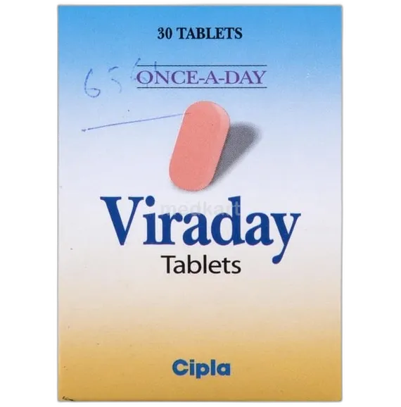 viraday tablet 30's